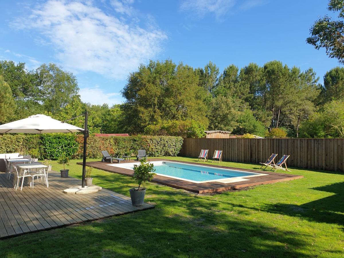 La Grange Du Born Bed & Breakfast Sainte-Eulalie-en-Born Екстериор снимка